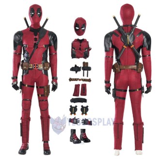 Wade Wilson Deadpool & Wolverine Deadpool 3 Cosplay Costume