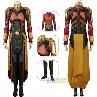 Avengers Avengers Endgame Okoye Wakanda Cosplay Costume Wakanda Outfits