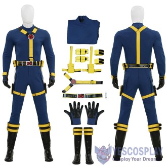 Avengers Doomsday Cyclops Scott Summers Cosplay Costume Suit