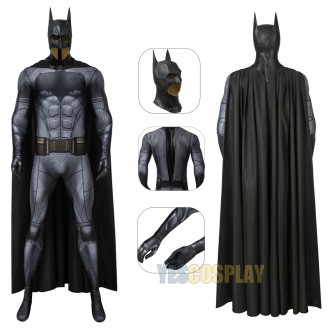 Bruce Wayne Costume Justice Dawn Bruce Wayne Jumpsuit With Cloak