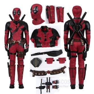Wade Wilson Kids Cosplay Costumes Deadpool 3 Top-Level Halloween Outfit