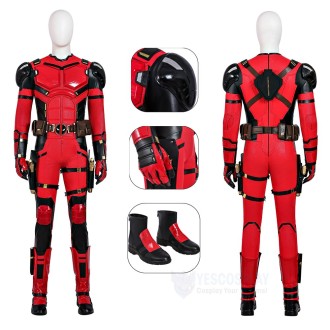 Deadpool 3 Samurai Cosplay Costume For Halloween