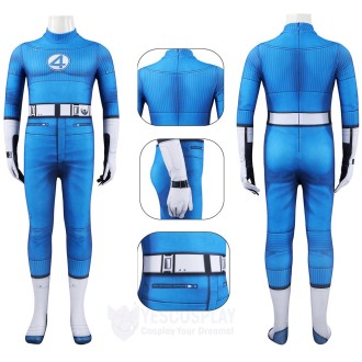 Mister Fantastic Kid BodySuits Cosplay Costumes Reed Richards The Fantastic Four