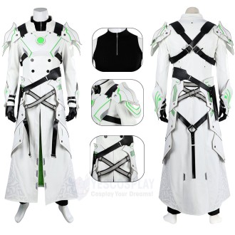 Sephiroth White Lifestream Cosplay Costumes Final Fantasy 7 Ever Crisis Edition