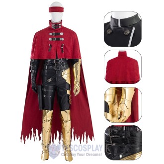 Final Fantasy VII Vincent Valentine Cosplay Costume Adult Halloween Suit