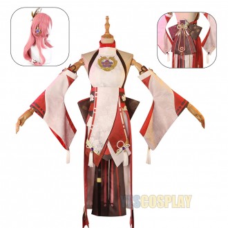 Genshin Impact Yae Miko Cosplay Costumes Yae Miko Cosplay Suit