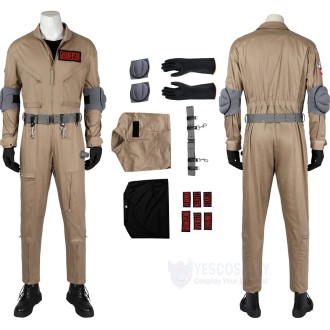 Ghostbusters Frozen Empire Costumes Gary Grooberson Cosplay Suit