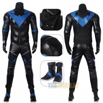 Gotham Knights Dick Grayson Costumes Cosplay Suits
