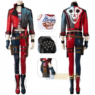 Harley Costume Kill the Justice Dawn HQ Cosplay Jacket
