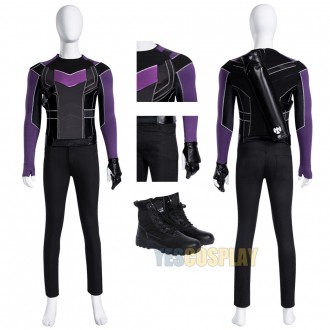 Hawkeye Costume Kate Bishop and Clint Barton Cosplay Suit