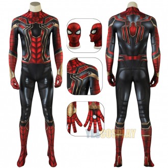 Iron Spider-Man Suit Spider Man 3D Printed Cosplay Costume