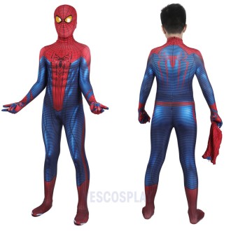 Kids Spiderman PS5 Amazing Cosplay Costumes For Halloween
