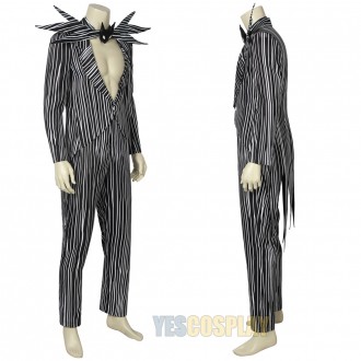 Jack Skellington Cosplay Costume The Nightmare Before Cosplay Suit