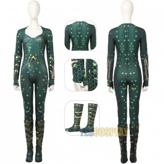 Mera Cosplay Costume Justice Dawn Arthur Curry Top Level