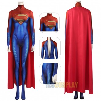 Kara Zor-El Costume Flashpoint Super Girls Cosplay Suit