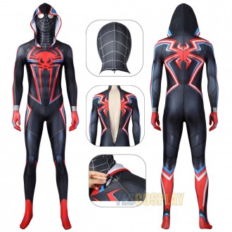 Miles Morales 2099 Cosplay Suit Spiderman Miles Morales PS5 Costume