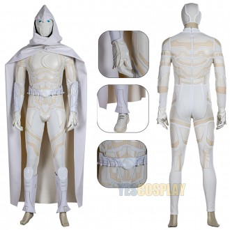 Moon Knight Cosplay Suit Classic Moon Kight White Cosplay Costume