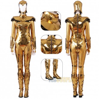 New WW 1984 Costume Diana Prince Golden Eagle Armor Cosplay Suit