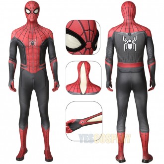 Peter Parker Cosplay Costumes Spider-Man Far From Home Suit