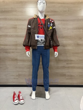 Peter Parker The Photographer Spider-Man Rivals Cosplay Costume