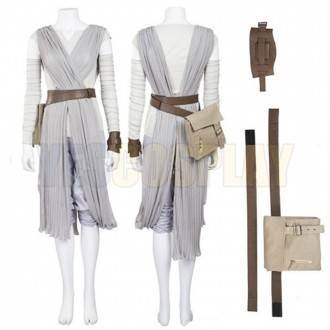 Rey Costume Star Wars The Force Awakens Rey Cosplay Outfit