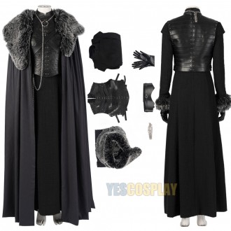 Sansa Stark Cosplay Costume Queen In The North Dress