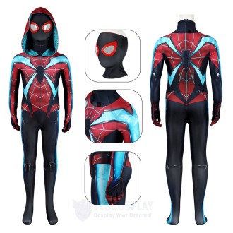 Spider-Man 2 Evolve Suit Kids Cosplay Costume for Halloween