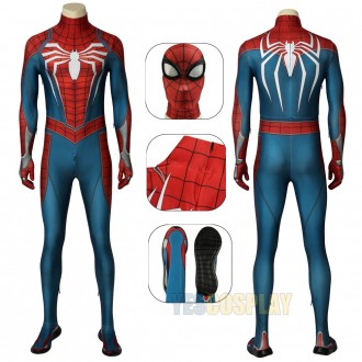 Spider-man Advanced Cosplay Suit Game PS4 Spiderman Costumes