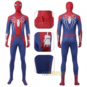 Spider-man cosplay costumes spider-man playstation 4 suit