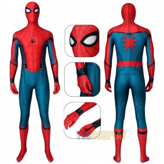 Spider-man Cosplay Suits Homecoming Peter Parker Costume