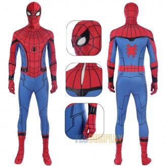 Spider-Man Homecoming Tom Holland Cosplay Costume Spider-Man Suit