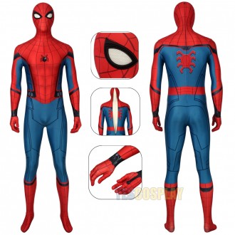 Spider-man Peter Paker Classic Costume Spider-man Far From Home Cosplay Suit