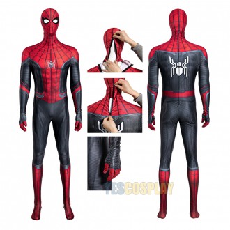Spiderman Far From Home Cosplay Costume Thick Fabric Suit