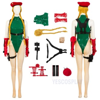 Game Street Fighter 6 Cammy White Cosplay Costume
