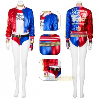 Harley Cosplay Costume Suicide Squad HQ Cosplay Suit