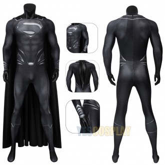 SuperHero Black Cosplay Suit Justice Dawn Recovery Costume