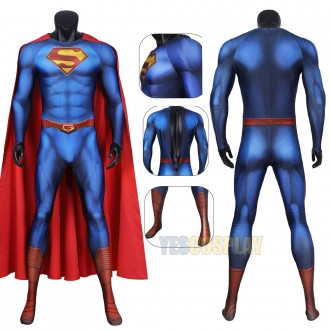 SuperHero Cosplay Suit SuperHero Clark Kent Cosplay Costume