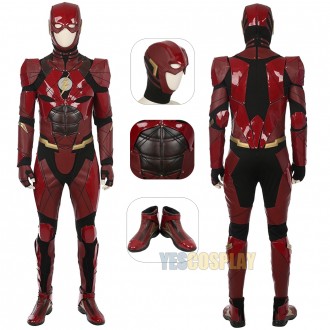 TF Barry Allen Outfits Justice Dawn Cosplay Costume