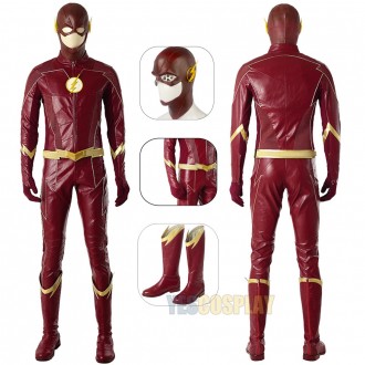 TF Season 4 Barry Allen Costume Cosplay Outfits