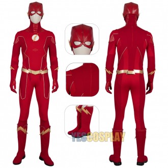 TF Season 6 Barry Allen Cosplay Costumes Ver.2