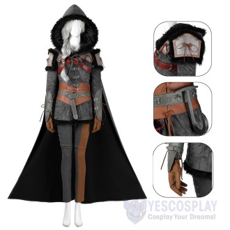 The Witcher 4 Ciri Cosplay Costume Full Set for Women