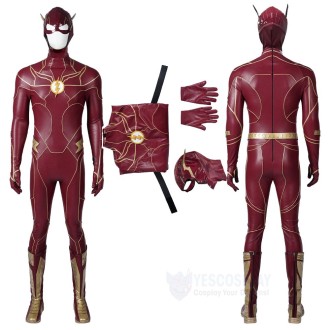 2023 TF Barry Allen Cosplay Costumes Barry Allen Suit For Halloween