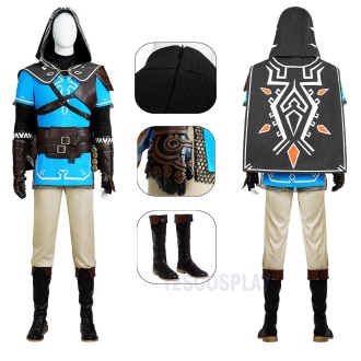 The Legend of Zelda Tears of the Kingdom Cosplay Costumes For Halloween