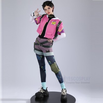 Women Valorant Clove Halloween Cosplay Costume