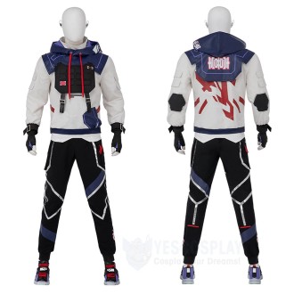 Valorant Iso Halloween Cosplay Costume