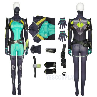 Game Valorant Viper Cosplay Costumes Viper Suits For Halloween