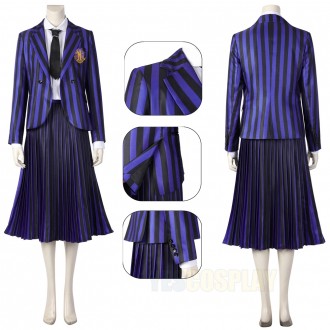 Wednesday The Addams Family Nevermore Academy Cosplay Costumes