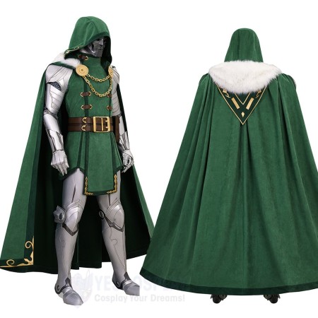 Doctor Doom Victor Von Doom Cosplay Costume for Halloween
