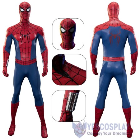 Spider-Man 4 Brand New Day Peter Parker Cosplay Costume Jumpsuit Premium version