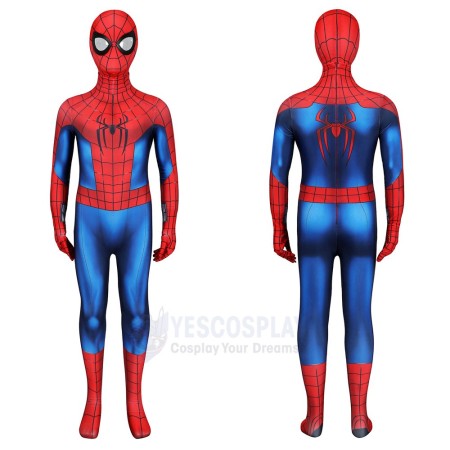 Kids Spider-Man Brand New Day Peter Parker Cosplay Costume for Halloween